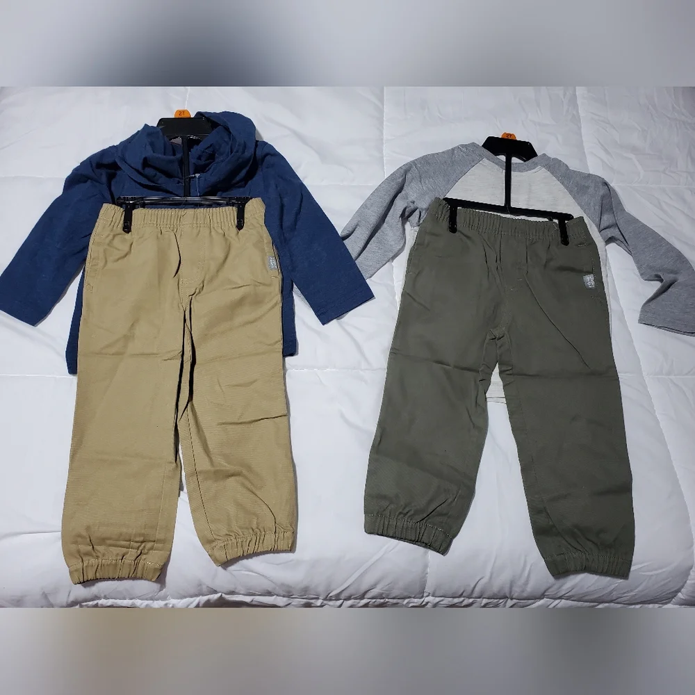 2 sets, Lucky Brand, Boys, Various Sizes